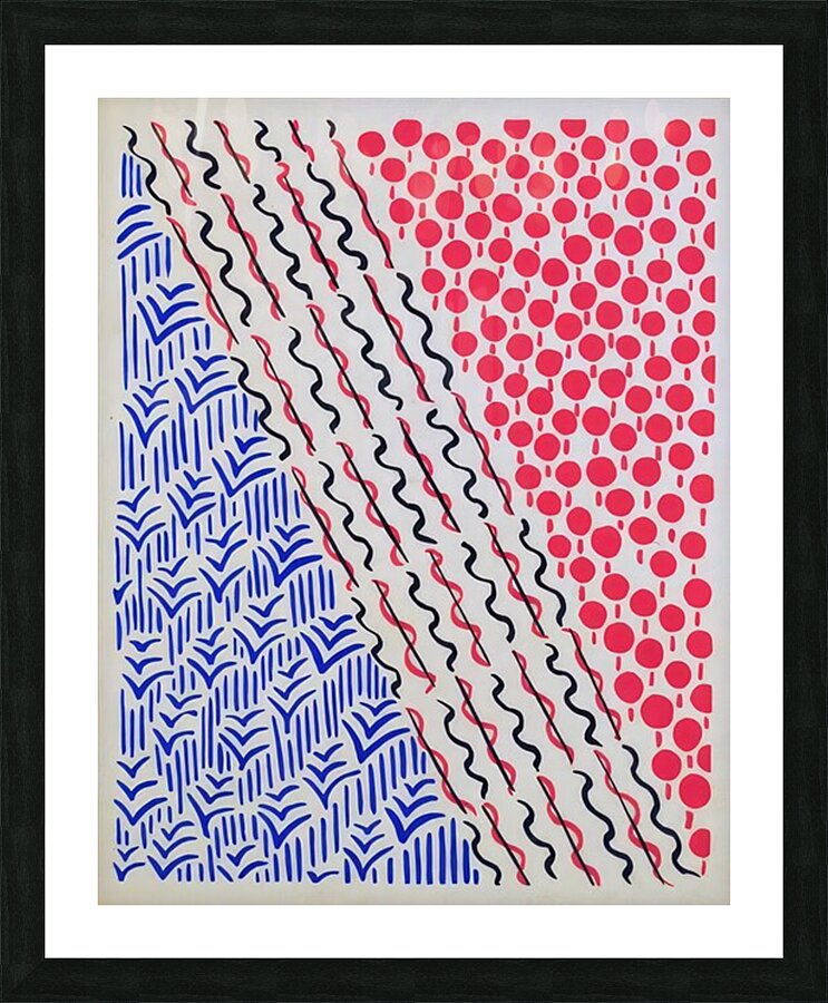 Sonia Delaunay 2 Picture Frame print