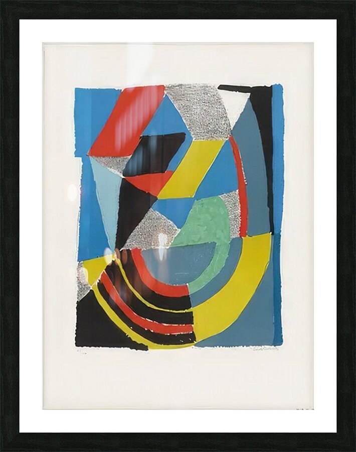 Sonia Delaunay 5 Picture Frame print