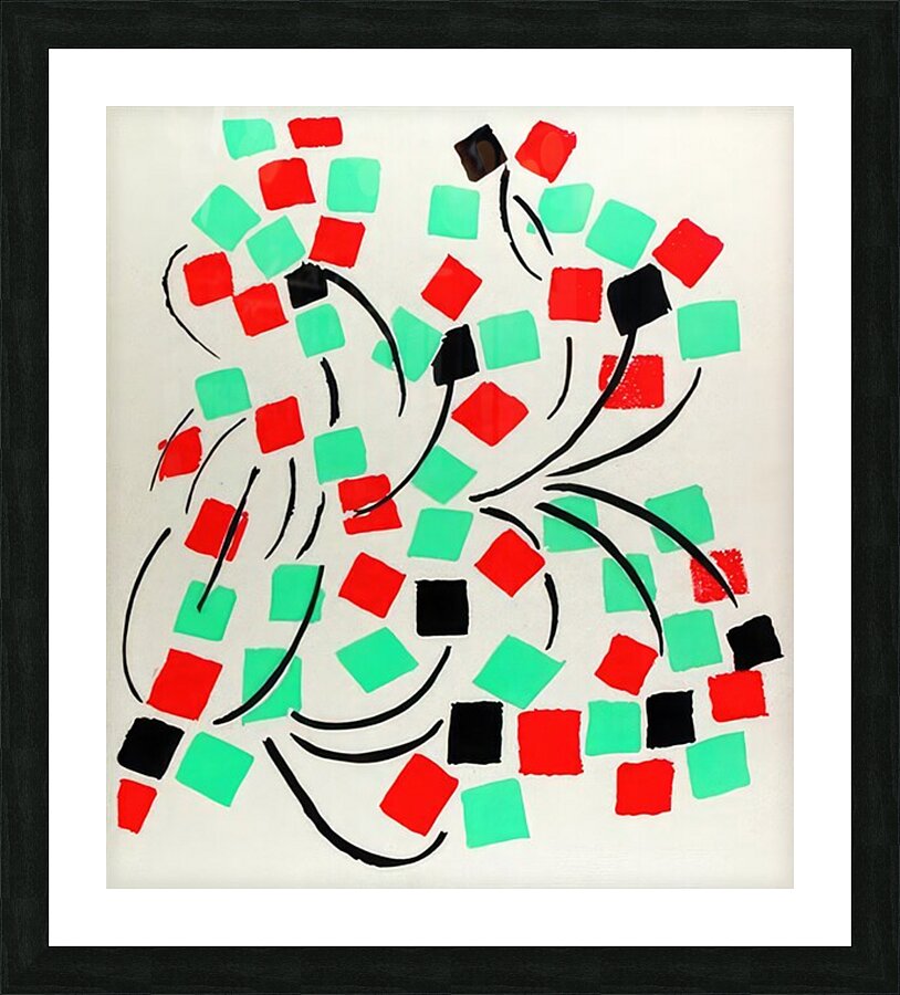 Sonia Delaunay 6 Picture Frame print