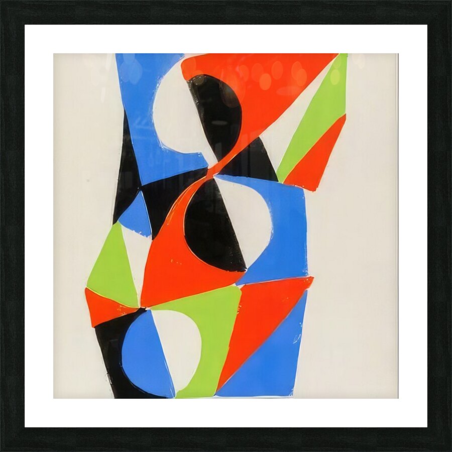 Sonia Delaunay 9 Picture Frame print
