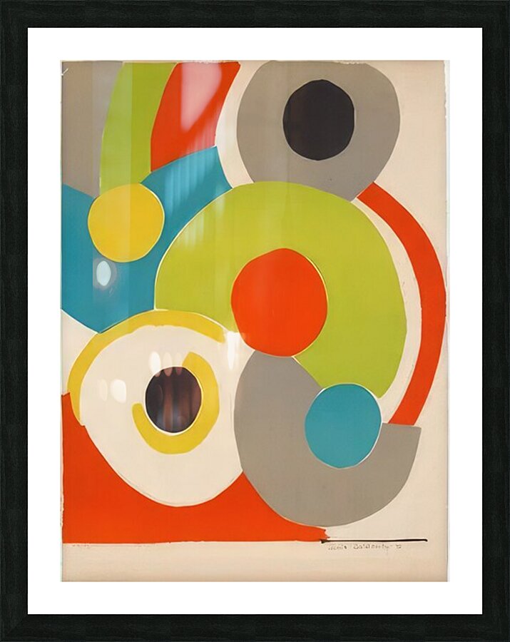 Sonia Delaunay 22 Picture Frame print