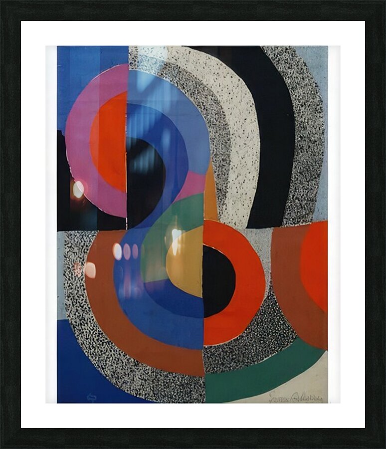 Sonia Delaunay 37 Picture Frame print