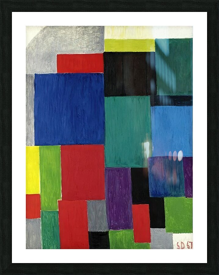 Sonia Delaunay 38 Picture Frame print