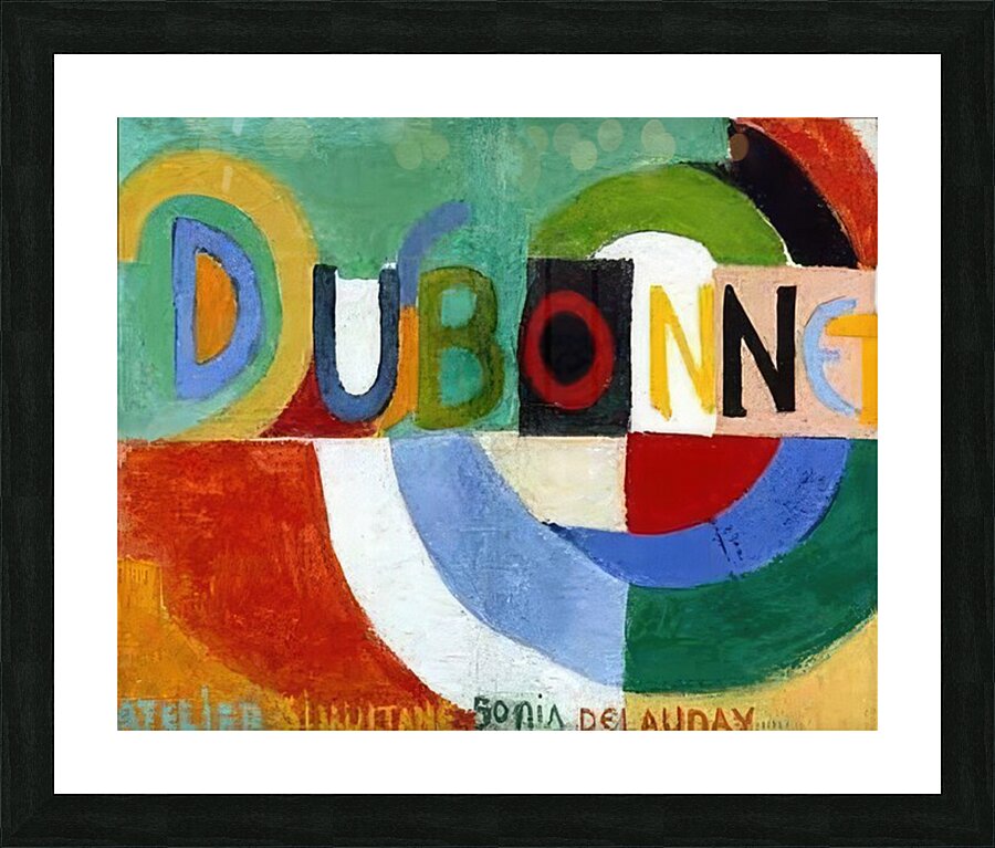 Sonia Delaunay 39 Picture Frame print