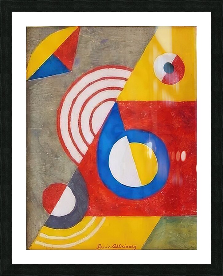 Sonia Delaunay 45 Picture Frame print