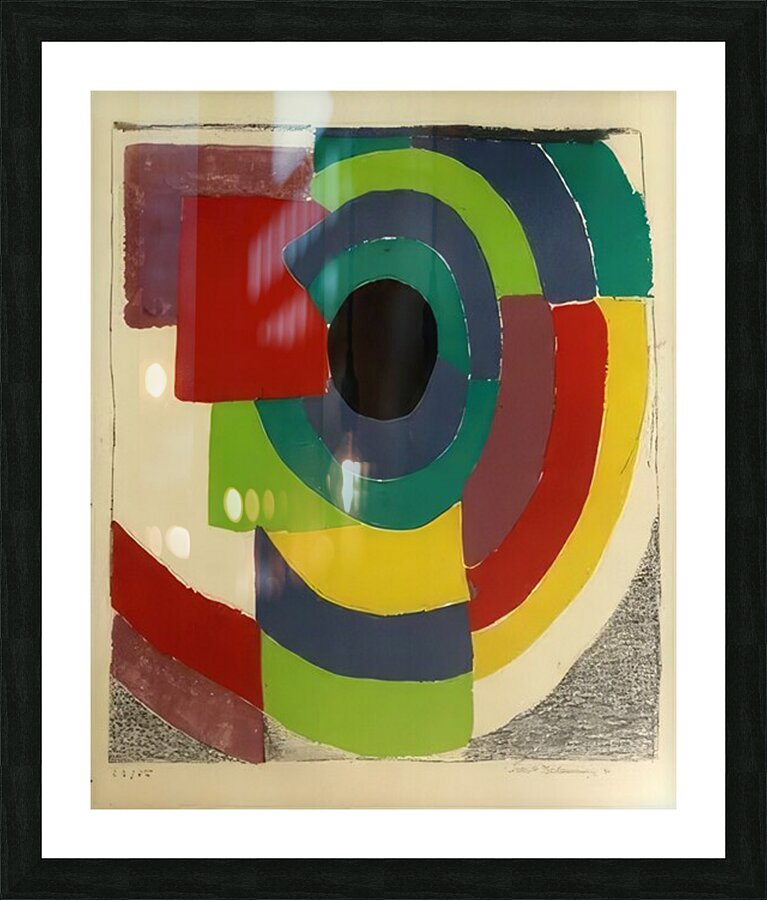 Sonia Delaunay 50 Picture Frame print