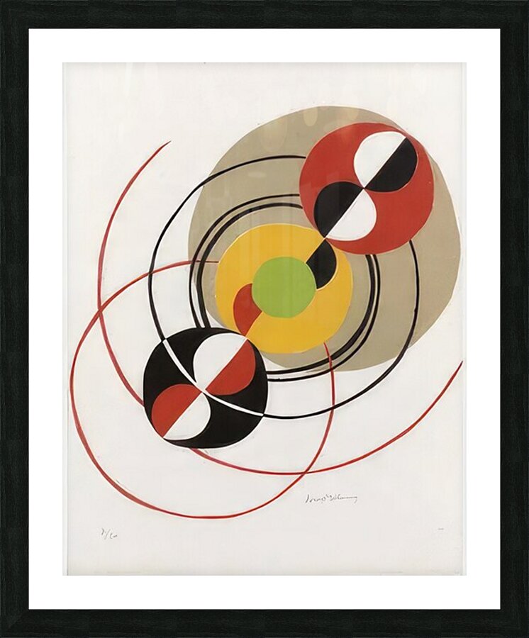 Sonia Delaunay 67 Picture Frame print