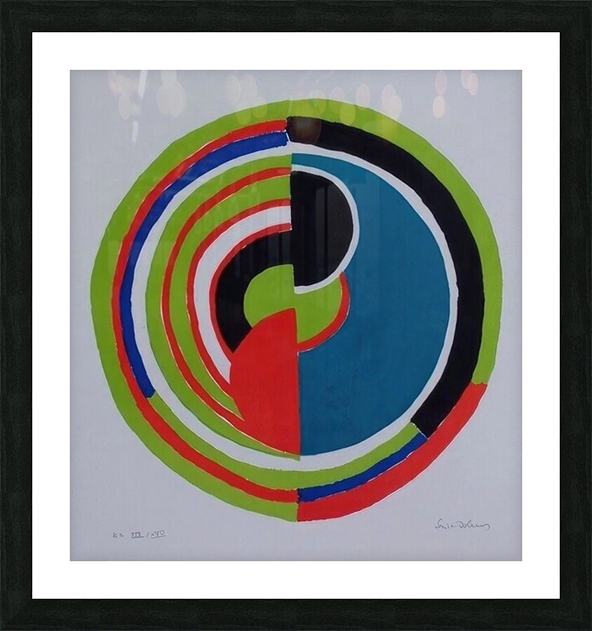 Sonia Delaunay 70 Picture Frame print