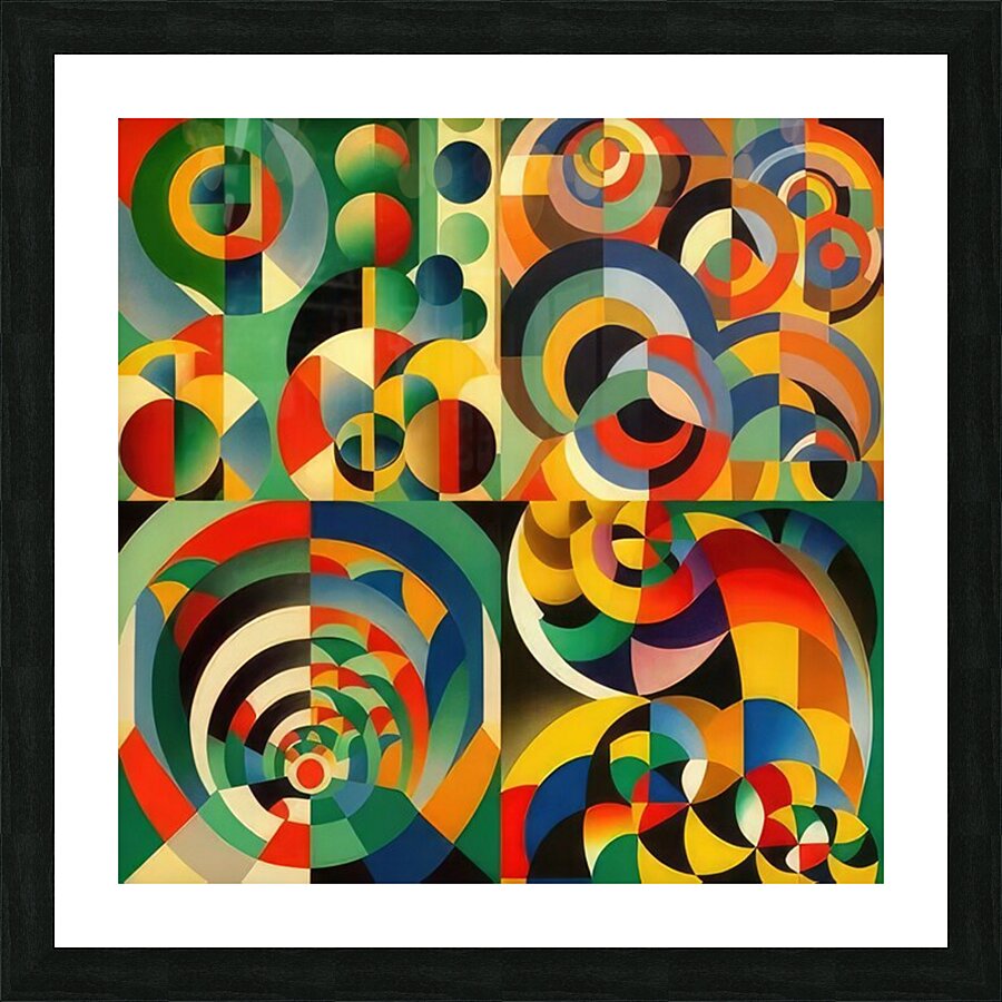 Sonia Delaunay 74 Picture Frame print