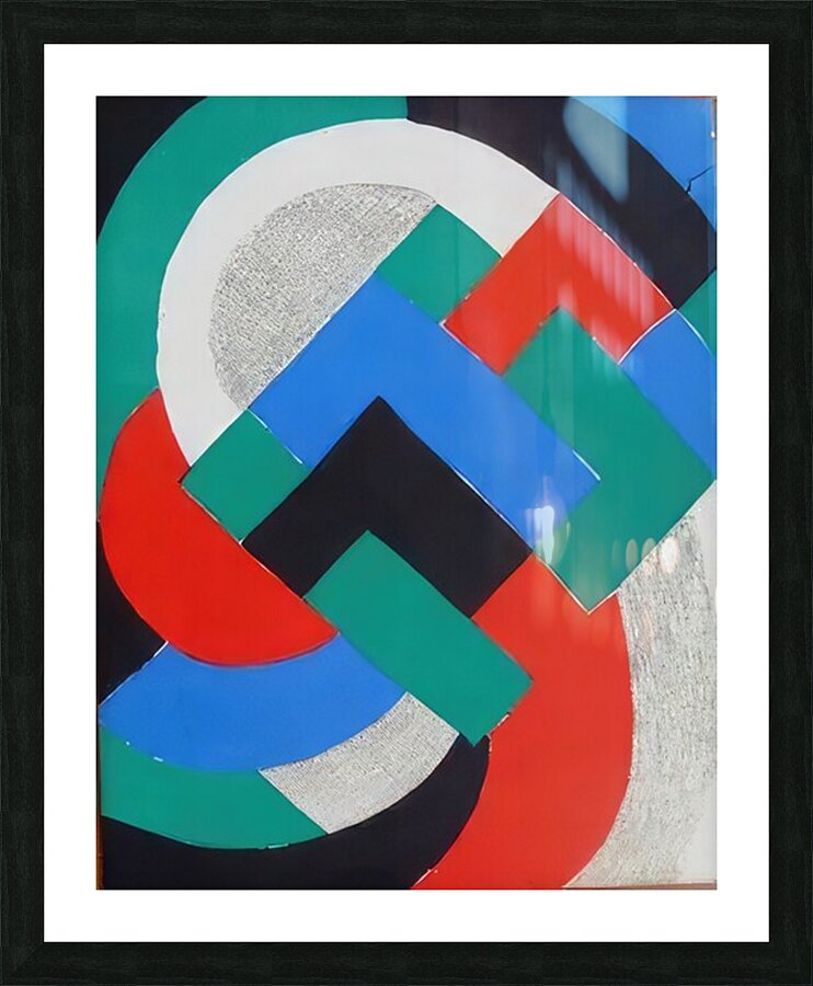 Sonia Delaunay 75 Picture Frame print