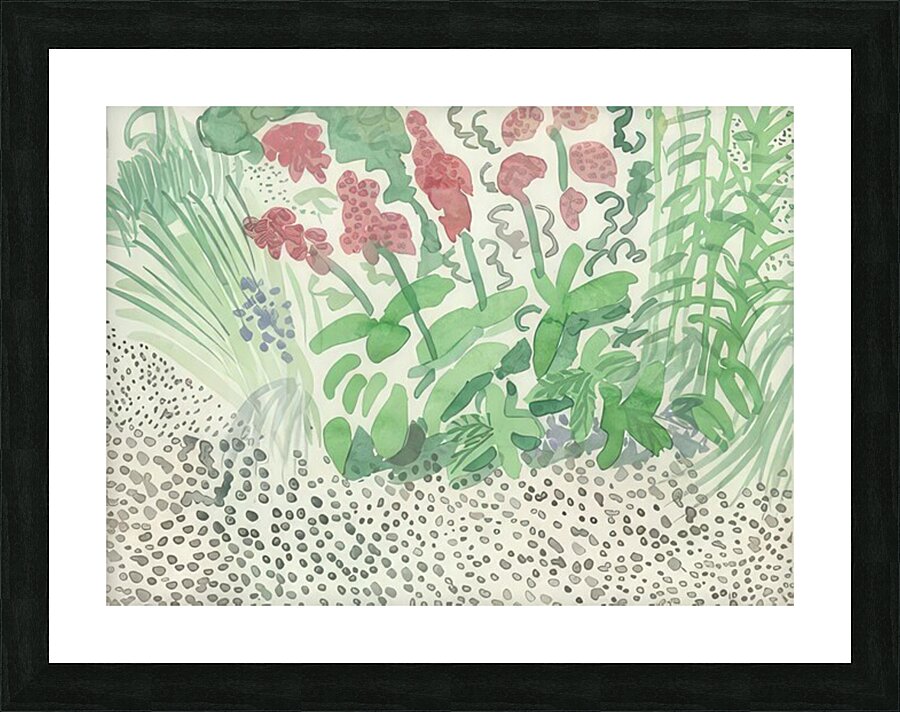 David Hockney 4 Picture Frame print