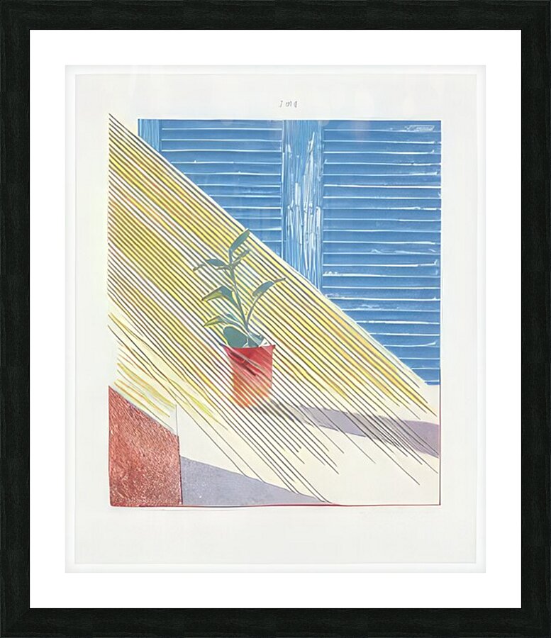 David Hockney 7 Picture Frame print