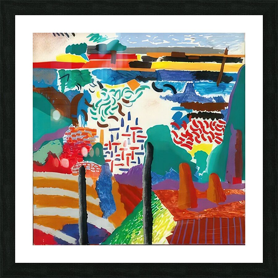 David Hockney 8 Picture Frame print