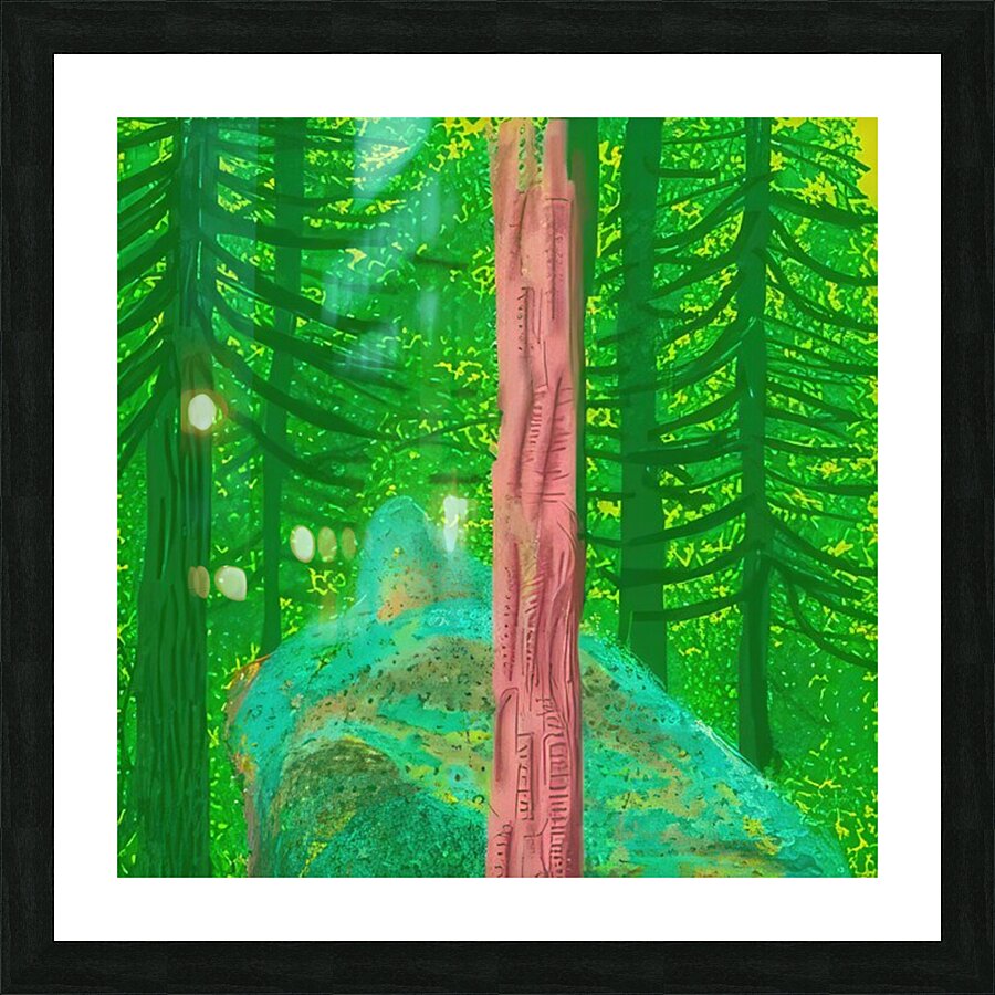 David Hockney 14 Picture Frame print