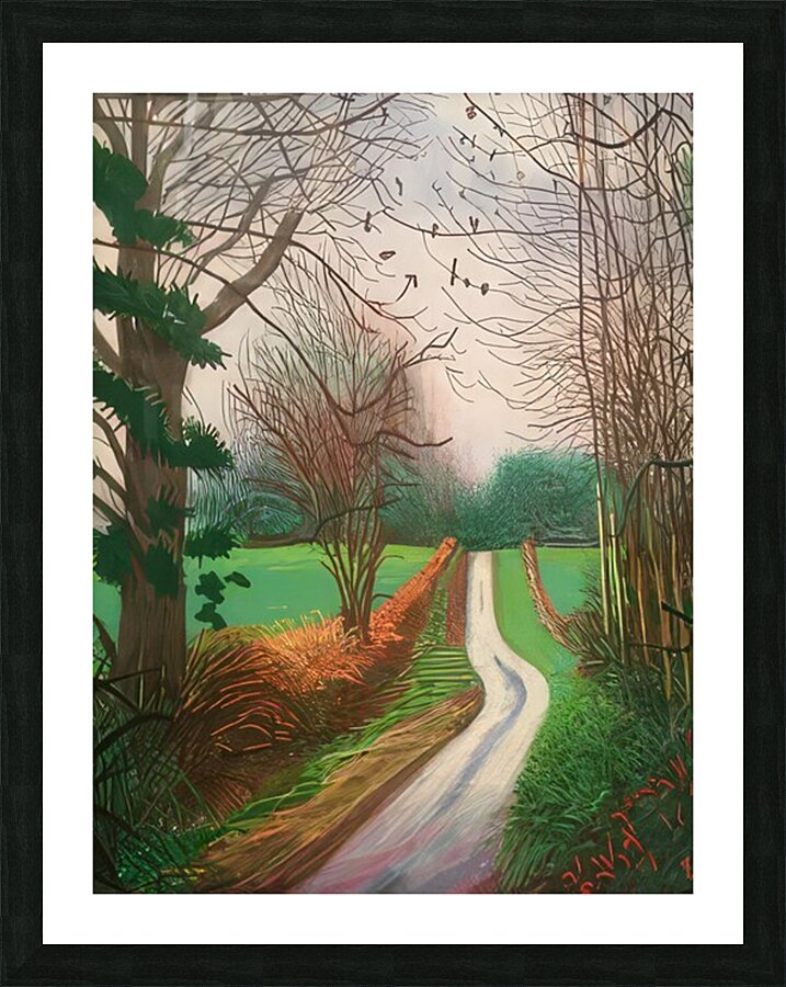 David Hockney 17 Picture Frame print