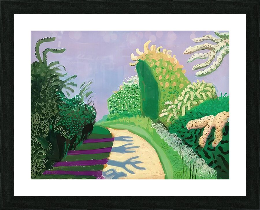 David Hockney 21 Picture Frame print