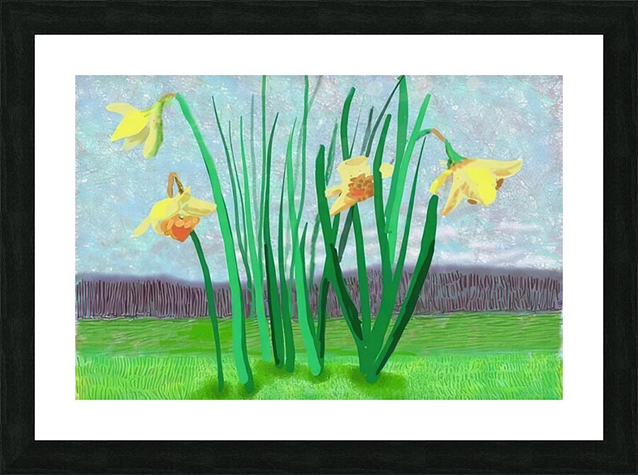 David Hockney 26 Picture Frame print