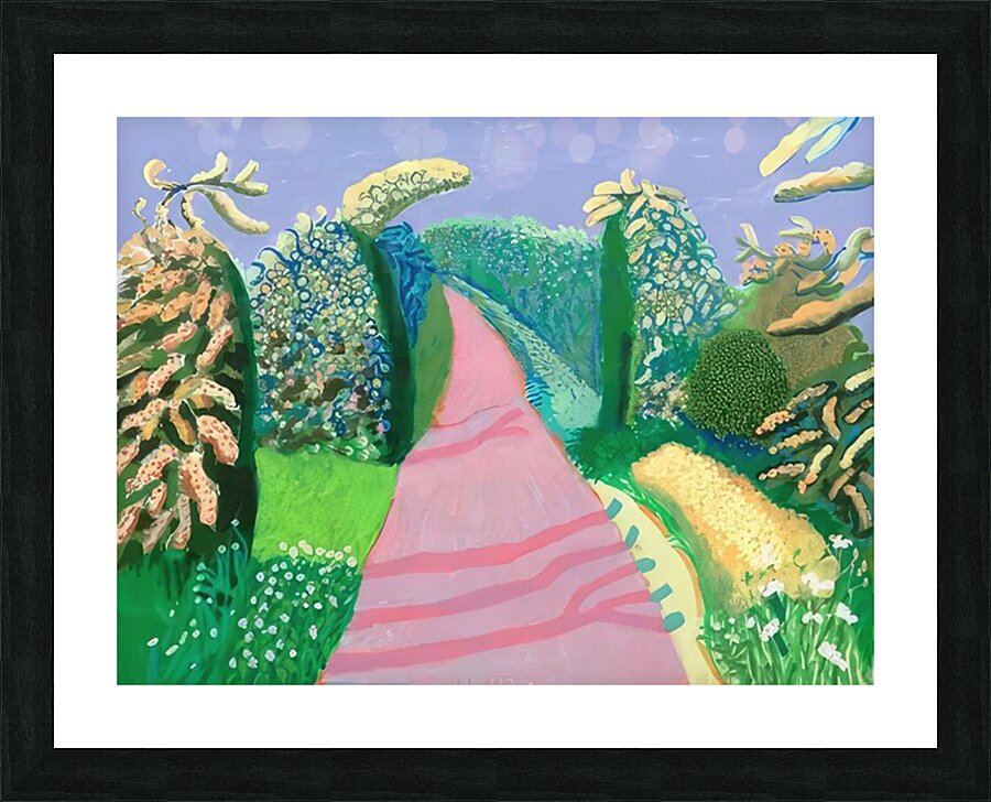 David Hockney 27 Picture Frame print
