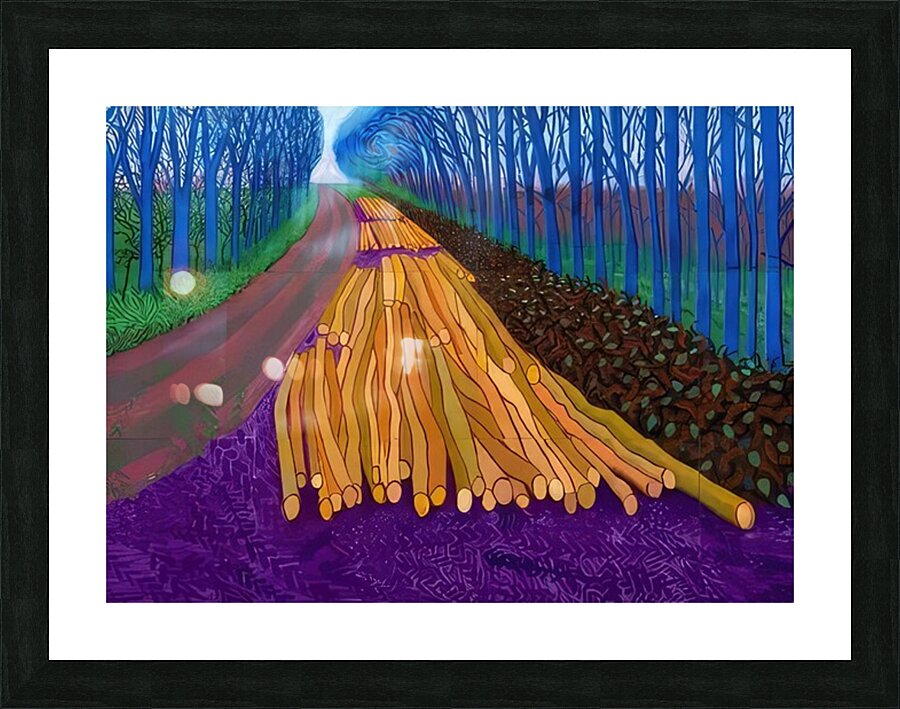David Hockney 35 Picture Frame print