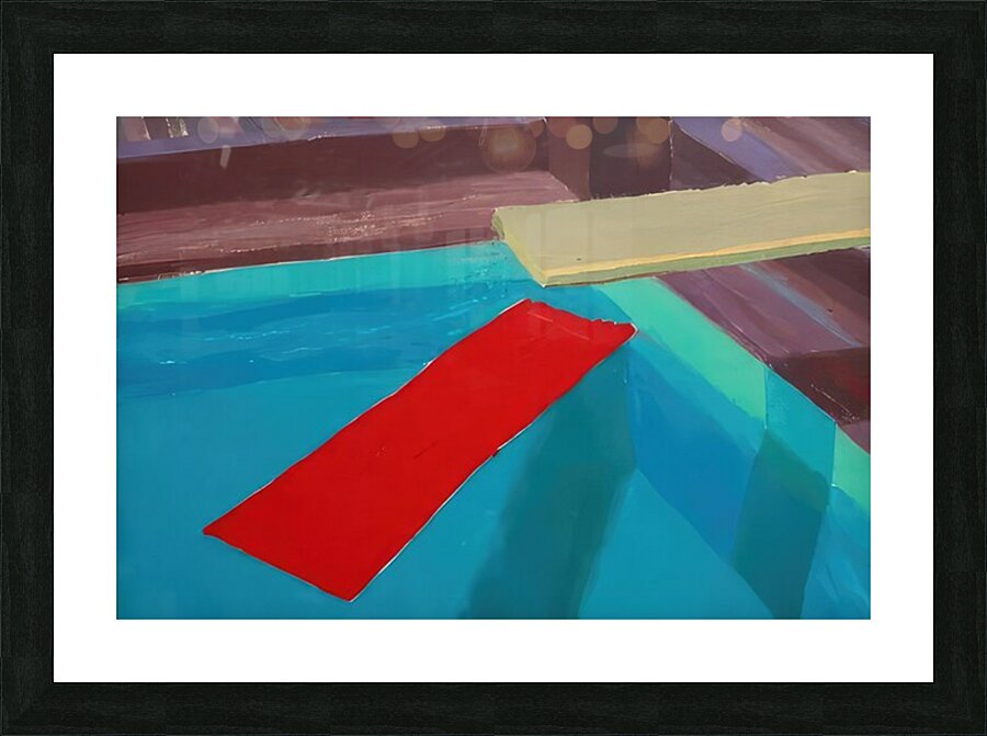 David Hockney 36 Picture Frame print