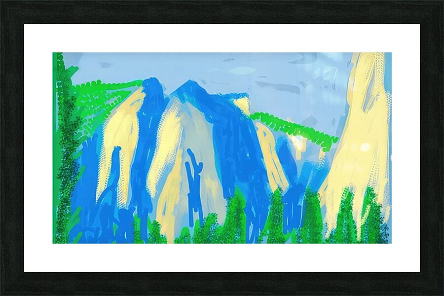 David Hockney 40 Picture Frame print