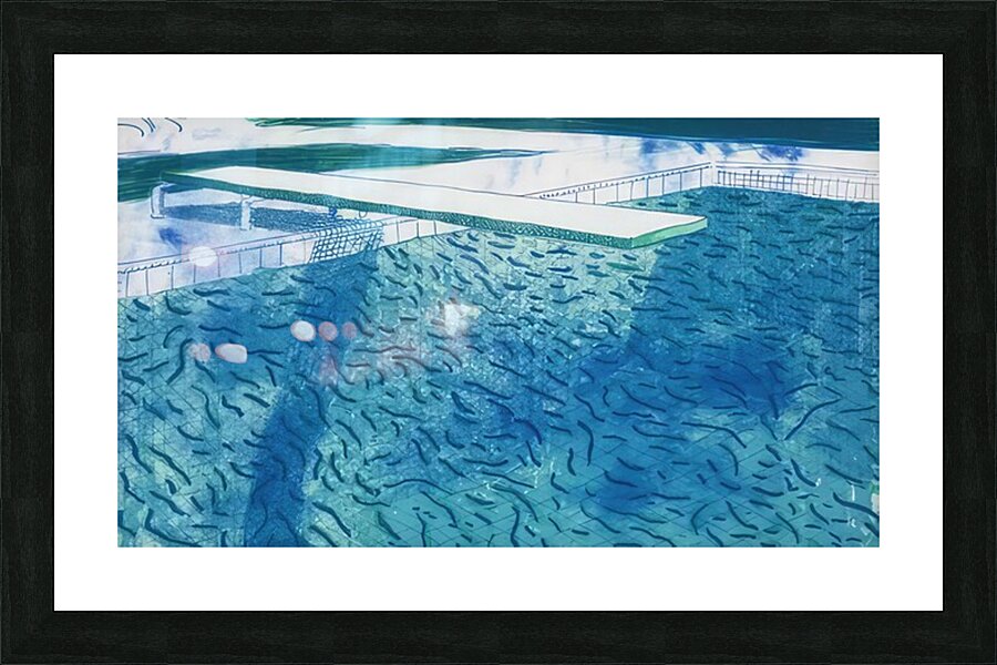 David Hockney 43 Picture Frame print