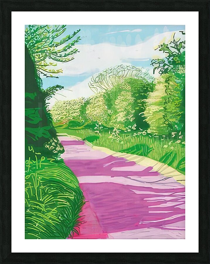 David Hockney 45 Picture Frame print
