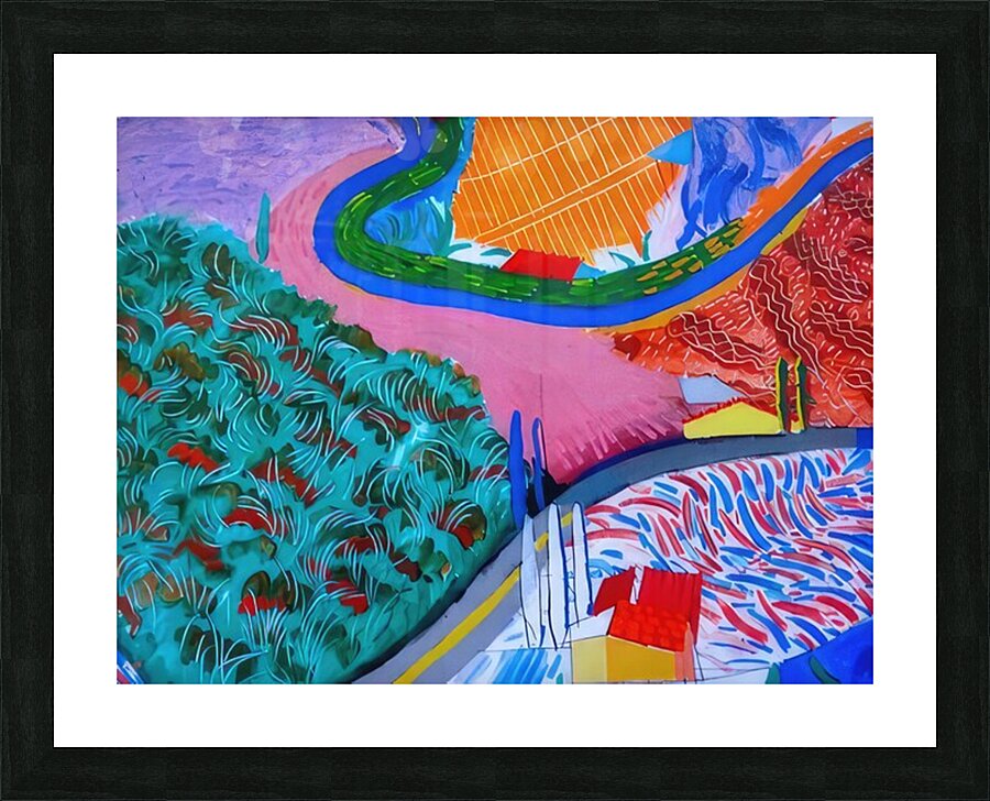 David Hockney 47 Picture Frame print