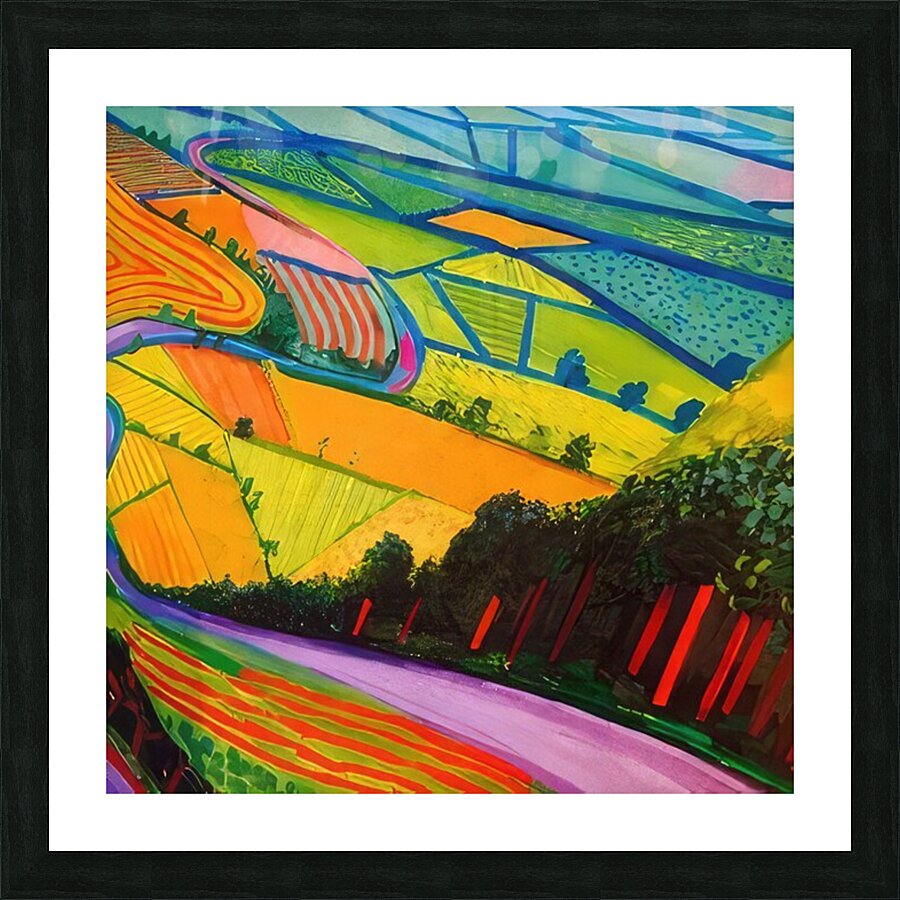David Hockney 48 Picture Frame print