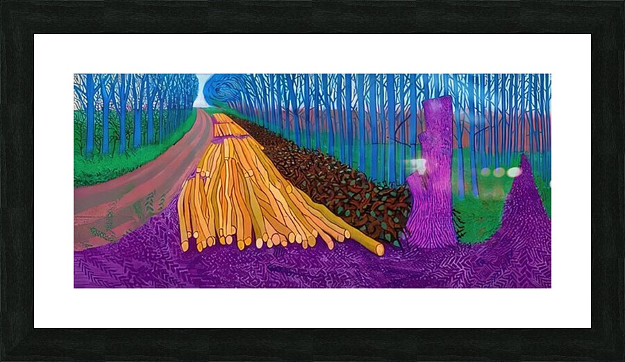 David Hockney 50 Picture Frame print