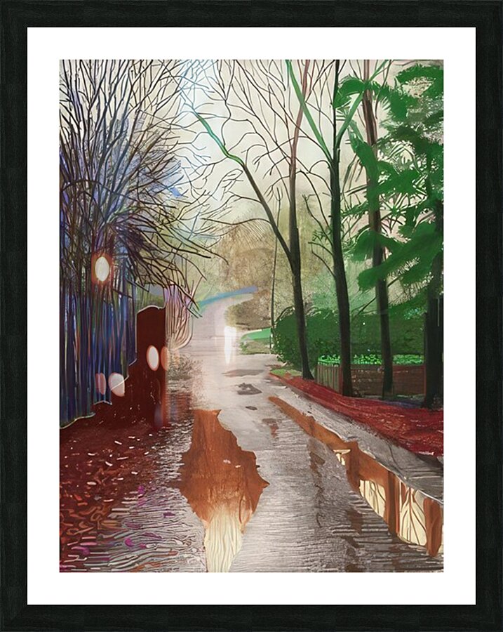 David Hockney 52 Picture Frame print
