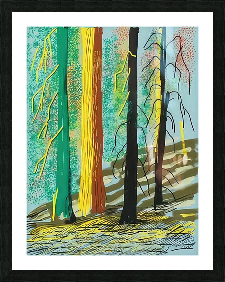 David Hockney 58 Picture Frame print