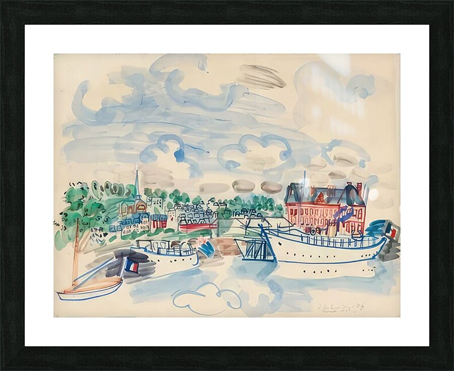 Raoul Dufy 8 Picture Frame print