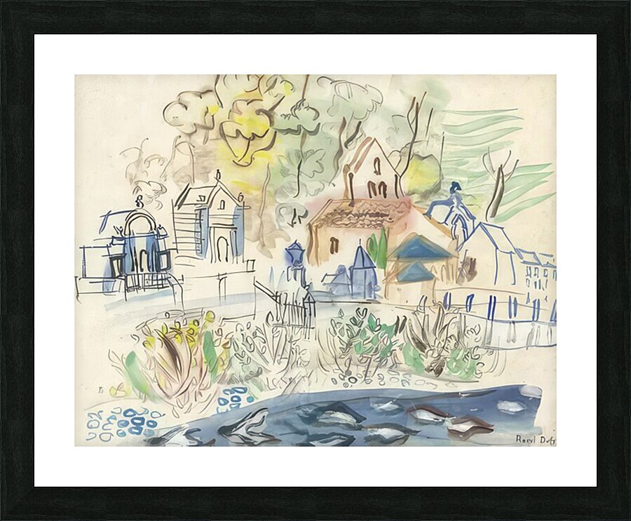 Raoul Dufy 18 Picture Frame print