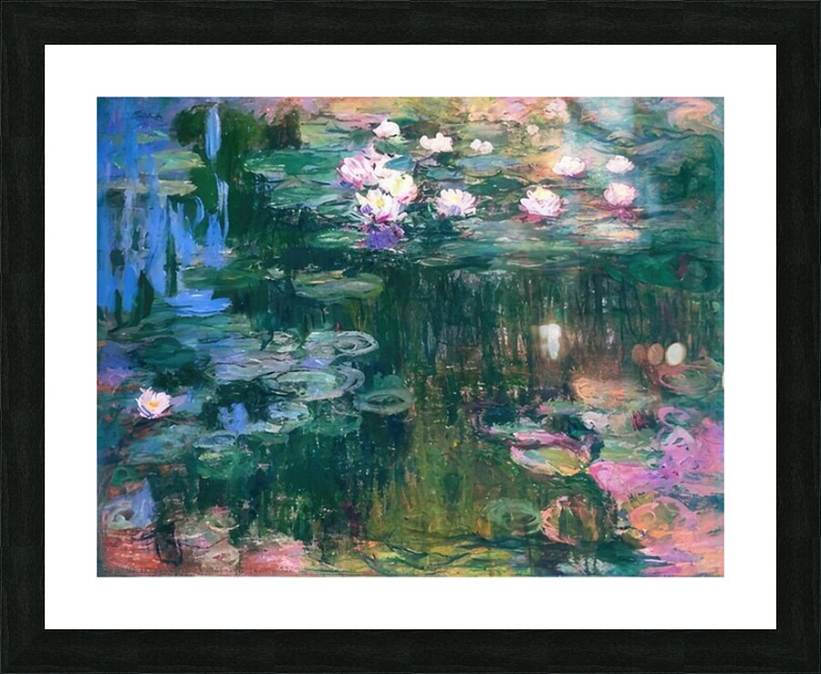 CLAUDE MONET 12 Picture Frame print