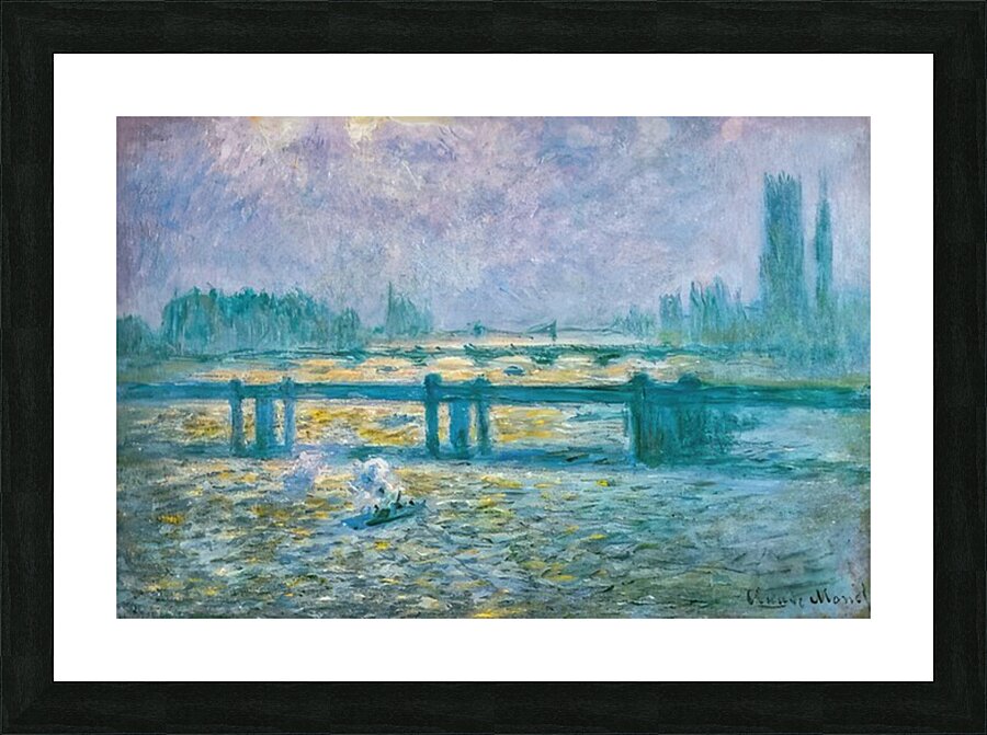 CLAUDE MONET 17 Picture Frame print