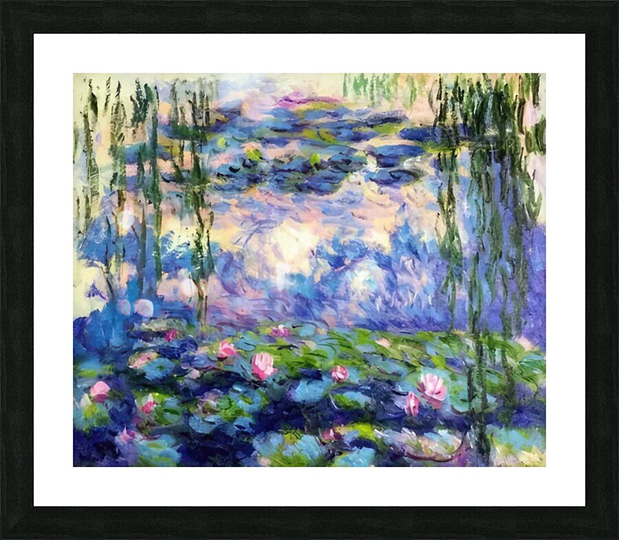 CLAUDE MONET 25 Impression et Cadre photo