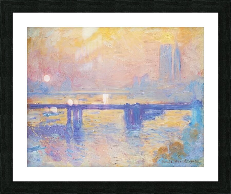 CLAUDE MONET 31 Picture Frame print