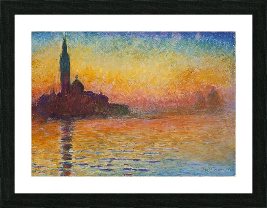 CLAUDE MONET 45 Picture Frame print