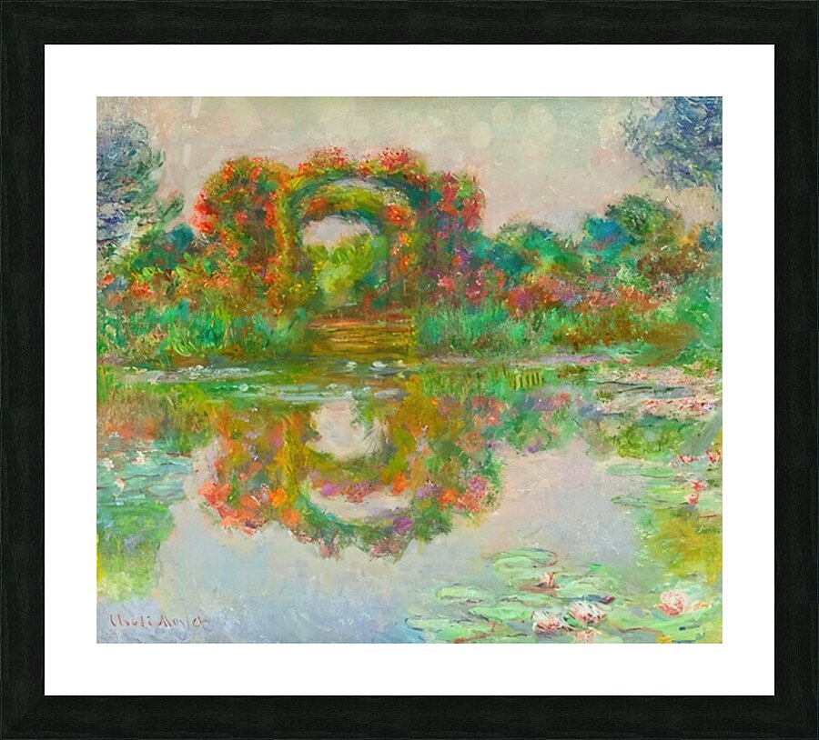 CLAUDE MONET 46 Impression et Cadre photo