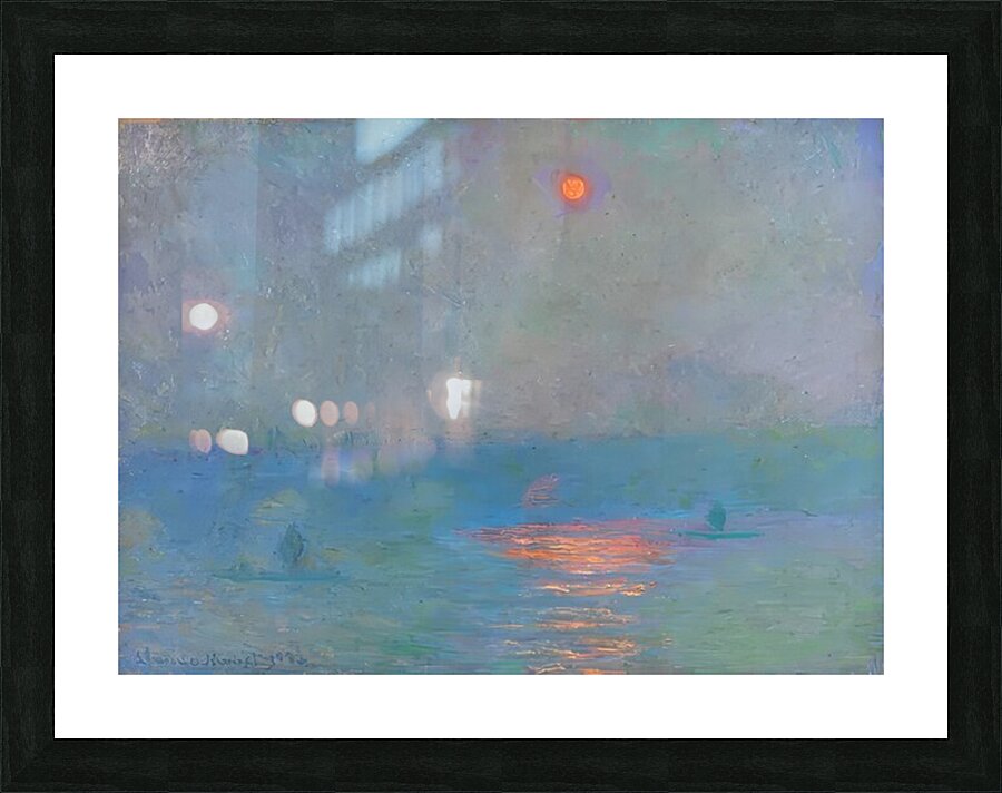 CLAUDE MONET 51 Picture Frame print