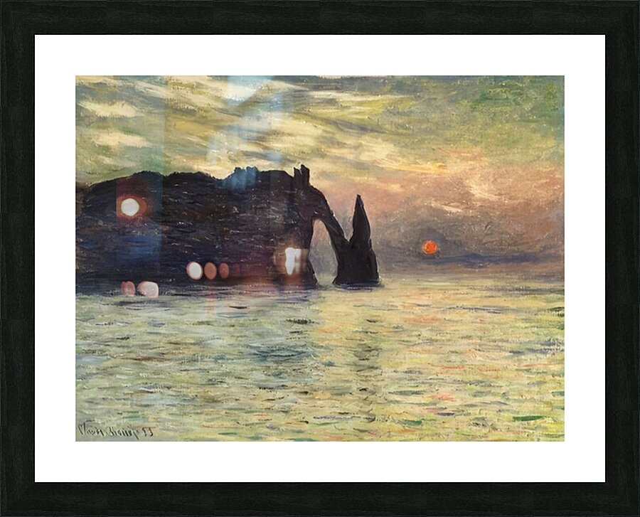 CLAUDE MONET 68 Picture Frame print