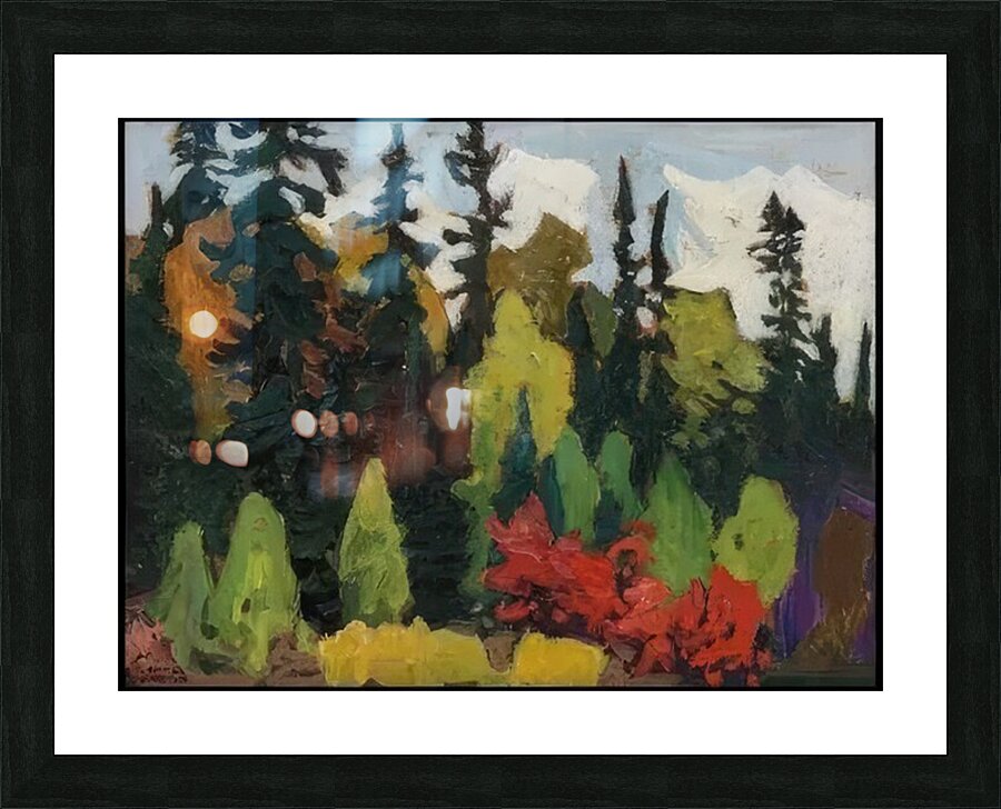 Lawren Harris  3 Picture Frame print