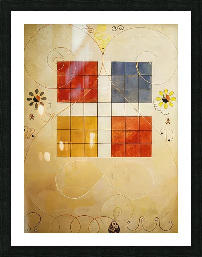 Hilma af Klint 5 Picture Frame print