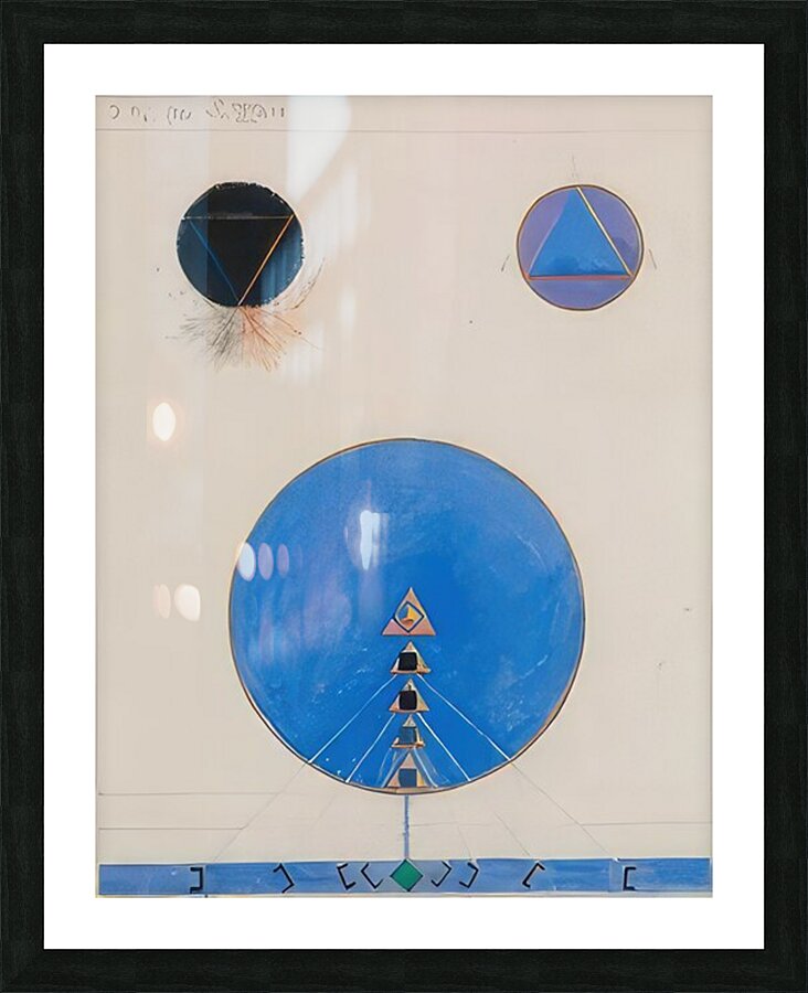  Art by Hilma af Klint 4 Picture Frame print
