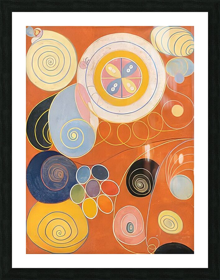  Art by Hilma af Klint 12 Picture Frame print