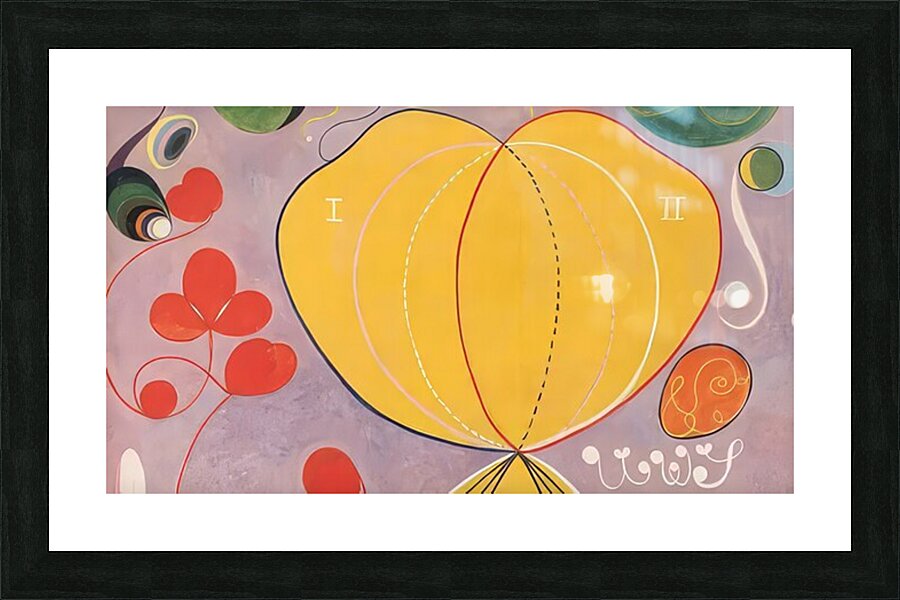 New Upload   Hilma af Klint 4 Picture Frame print