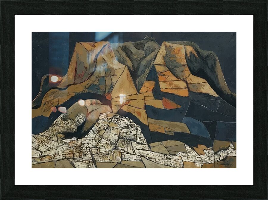 OUSWALDO GUAYASAMIN  7 Picture Frame print