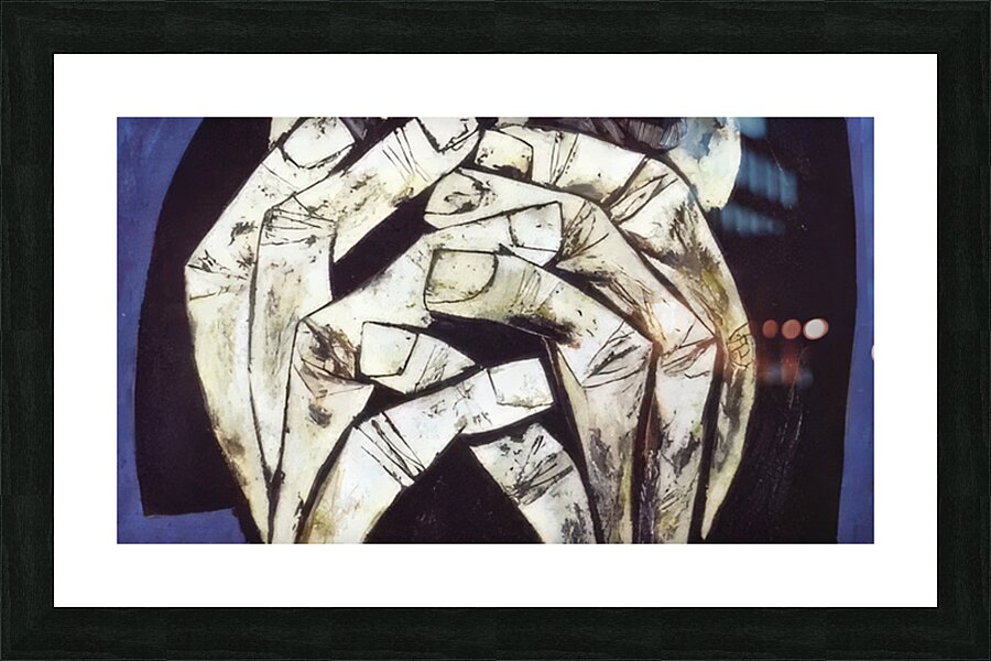 OUSWALDO GUAYASAMIN  8 Picture Frame print