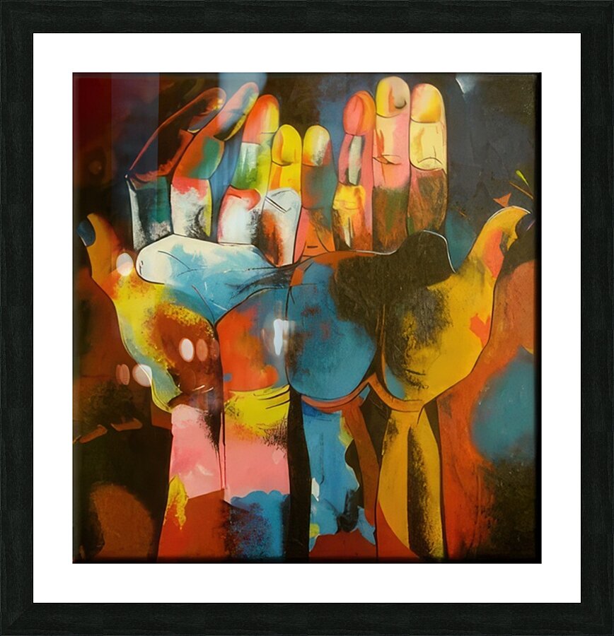 OUSWALDO GUAYASAMIN  11 Picture Frame print